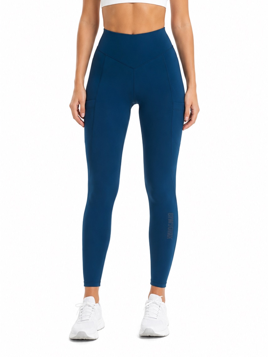 Gymshark Size Xs Venture Leggings In Teal Blue